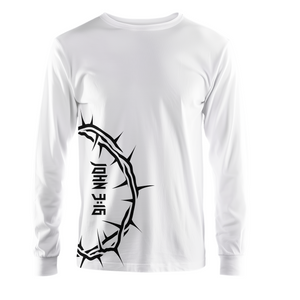 John 3:16 Inspirational Long Sleeve Shirt