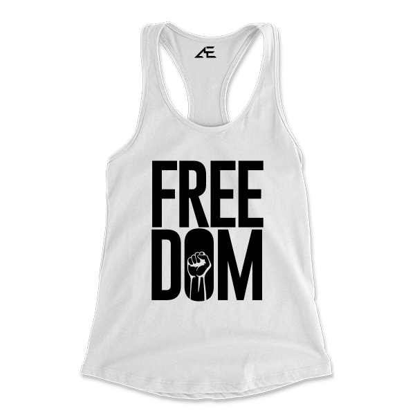 Women's Freedom Racerback Shirt