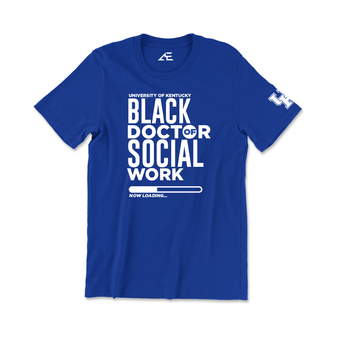 Black Doctor of Social Work T-shirt 3 – AE Gear