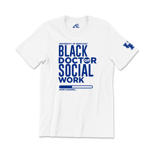 Black Doctor of Social Work T-shirt 3
