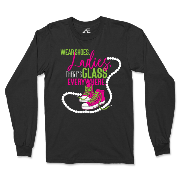 Wear Shoes Long Sleeve T-shirt