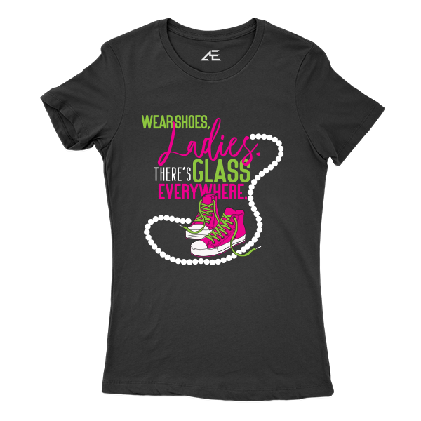 Wear Shoes Lady Cut T-shirt