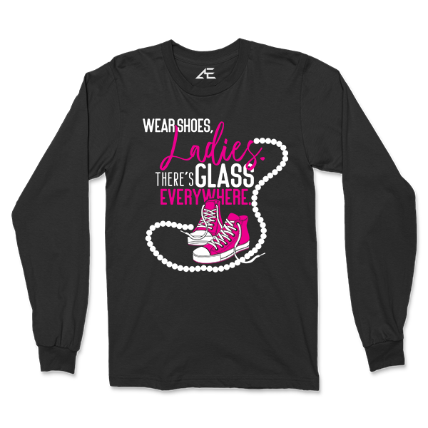 Wear Shoes Long Sleeve T-shirt