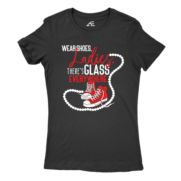 Wear Shoes Lady Cut T-shirt