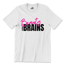 Load image into Gallery viewer, Girl&#39;s Youth Beauty and Brains Shirt