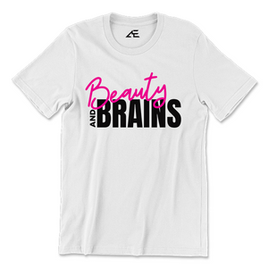 Girl's Youth Beauty and Brains Shirt