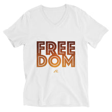 Load image into Gallery viewer, Freedom Short Sleeve V-Neck T-Shirt