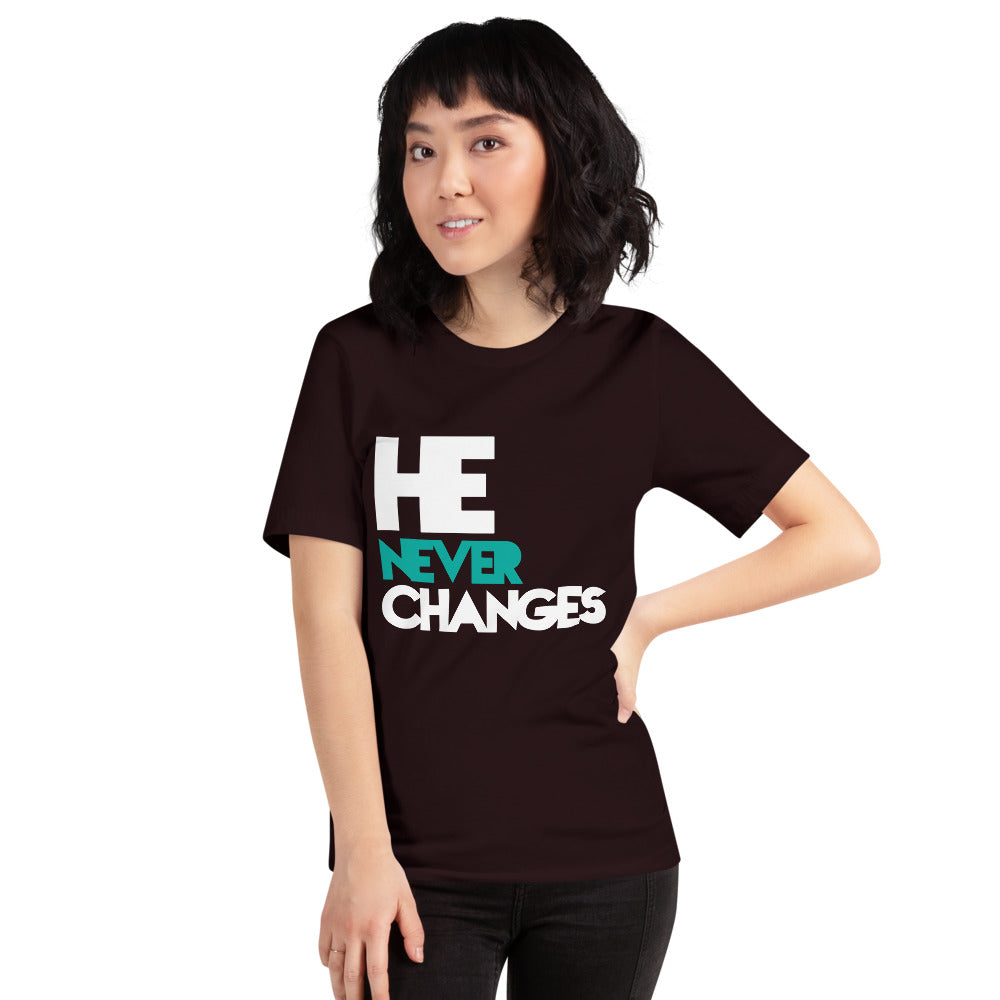He Never Changes 2 Short-Sleeve  T-Shirt