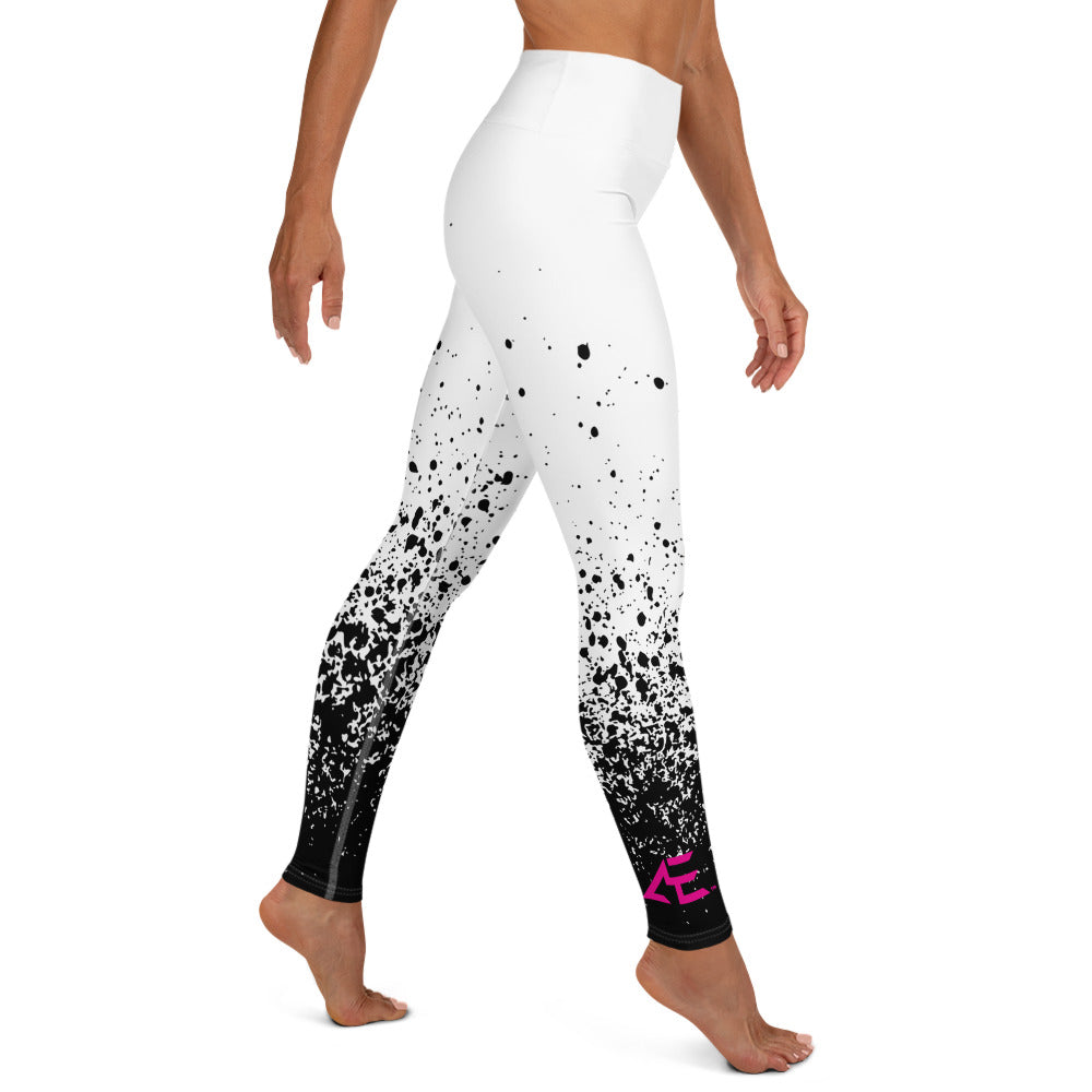 AE Black/Pink Yoga Leggings