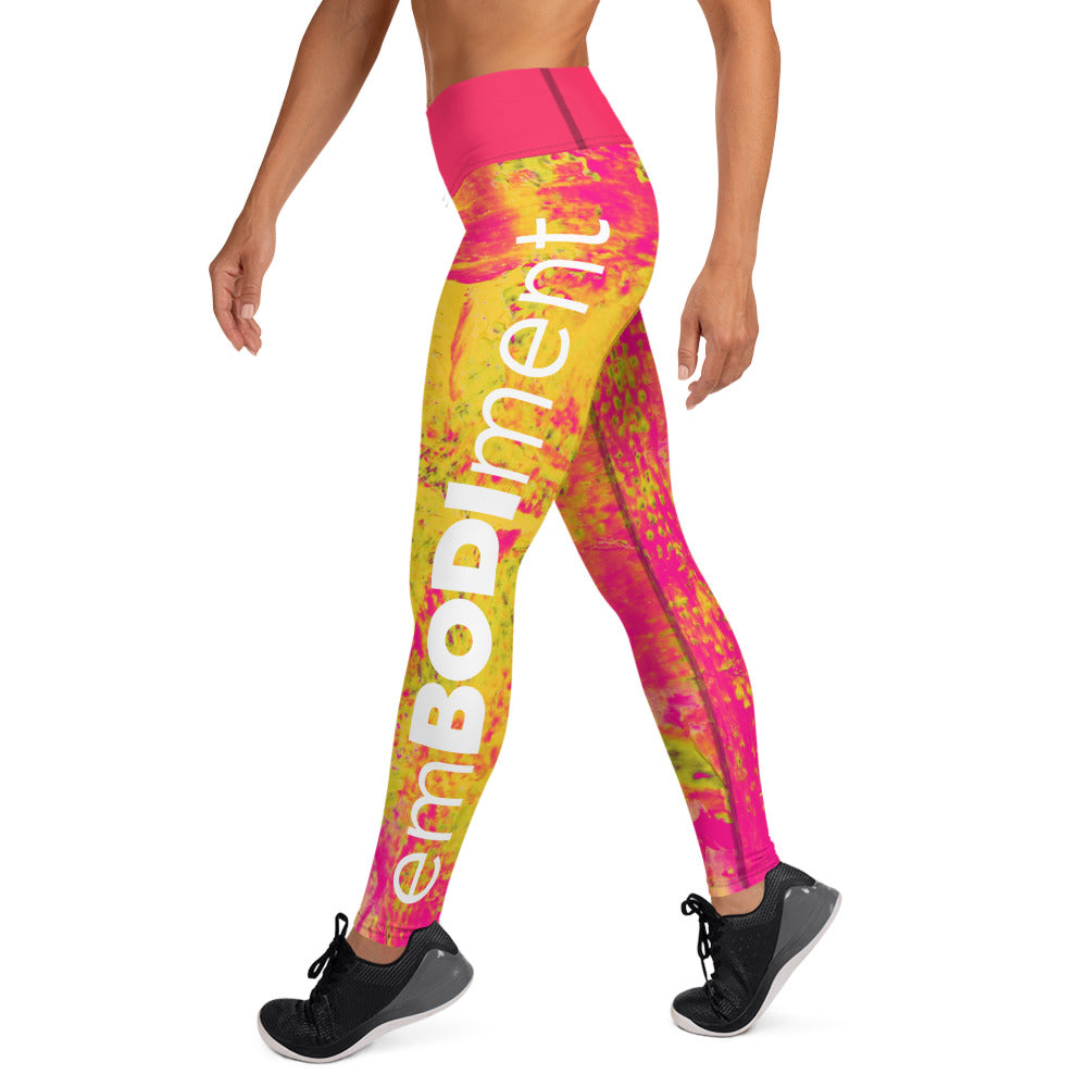 AE Hot Pink Yoga Leggings