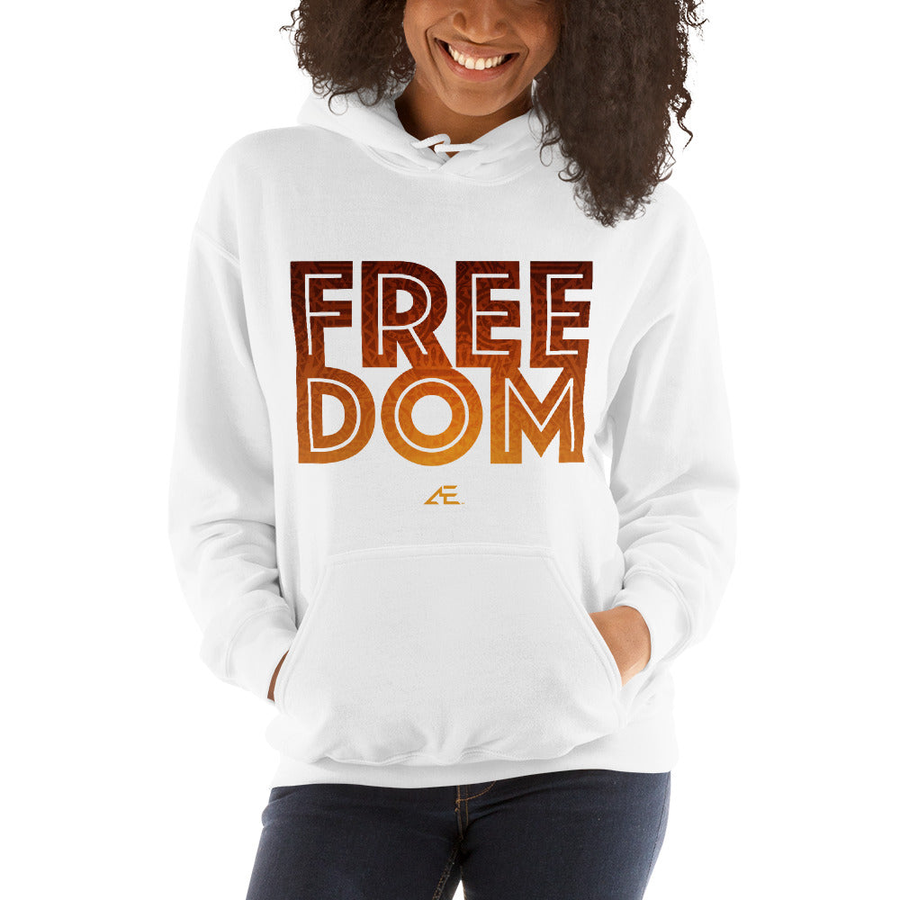 Freedom Women's White Hoodie