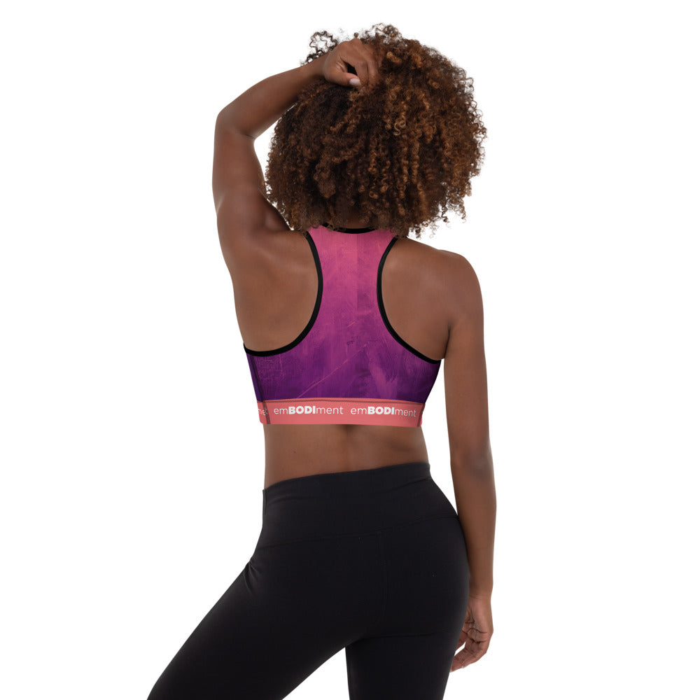 AE Peach Stone Padded Sports Bra