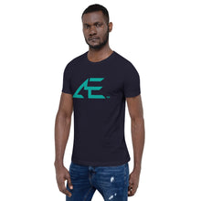 Load image into Gallery viewer, AE Men&#39;s Teal Short-Sleeve T-Shirt