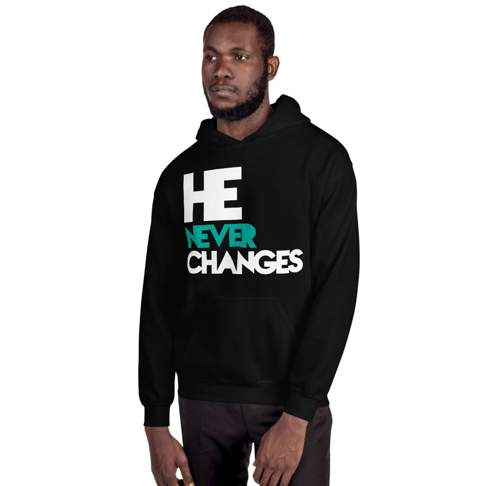 He Never Changes Hoodie