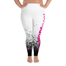 Load image into Gallery viewer, AE Black/Pink Plus Size Leggings