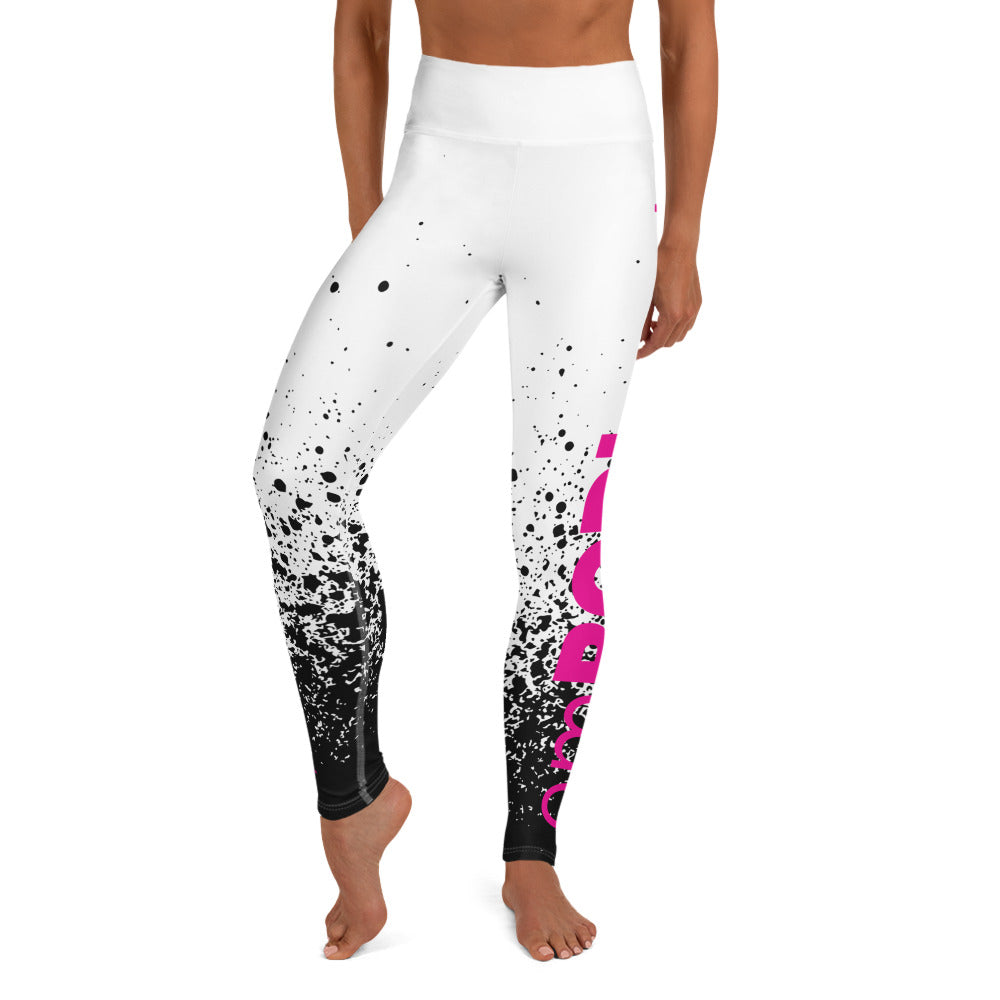 AE Black/Pink Yoga Leggings