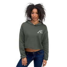 Load image into Gallery viewer, AE Embroider Crop Hoodie