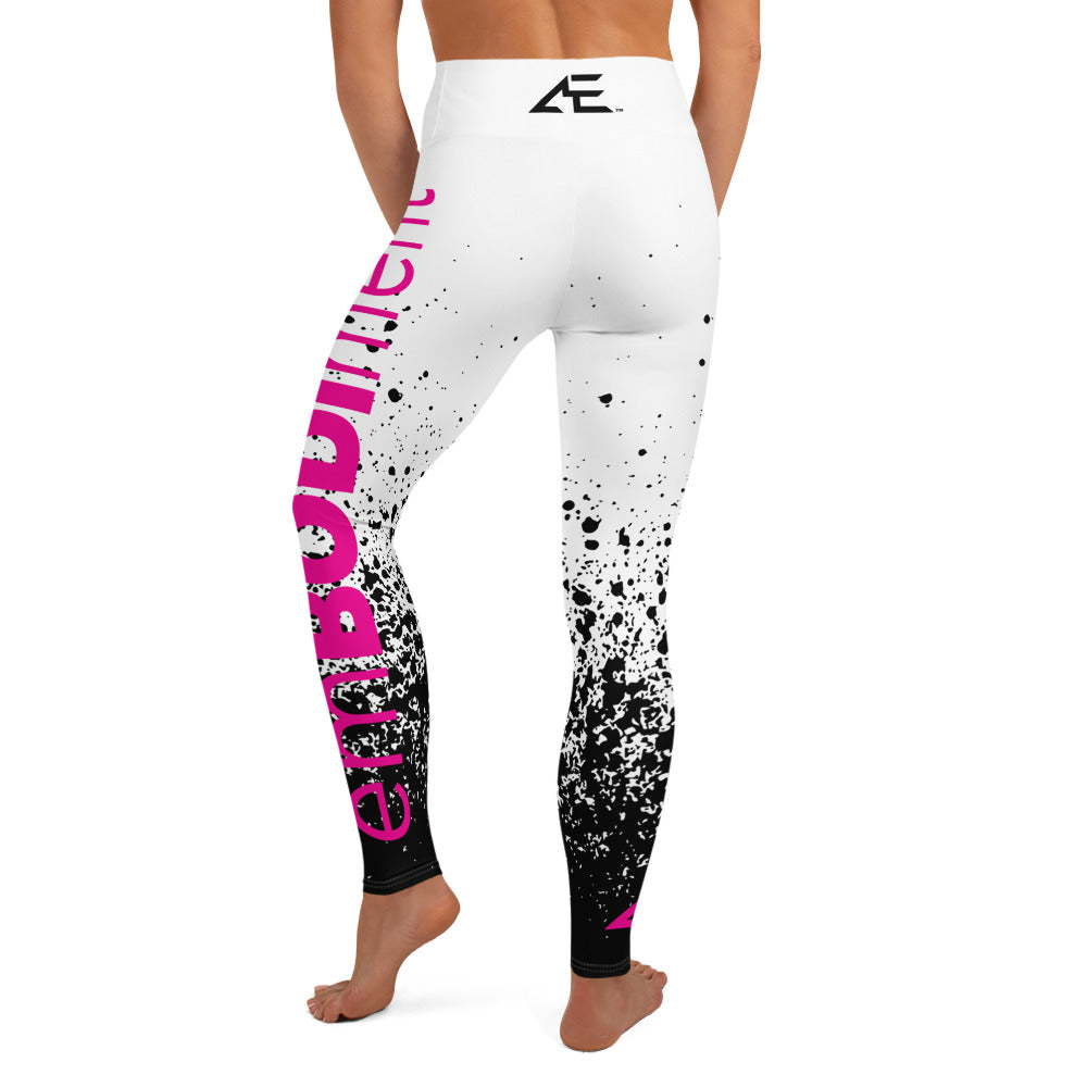AE Black/Pink Yoga Leggings