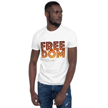 Load image into Gallery viewer, Freedom Short-Sleeve White T-Shirt