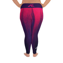 Load image into Gallery viewer, Pink Streak Plus Size Leggings