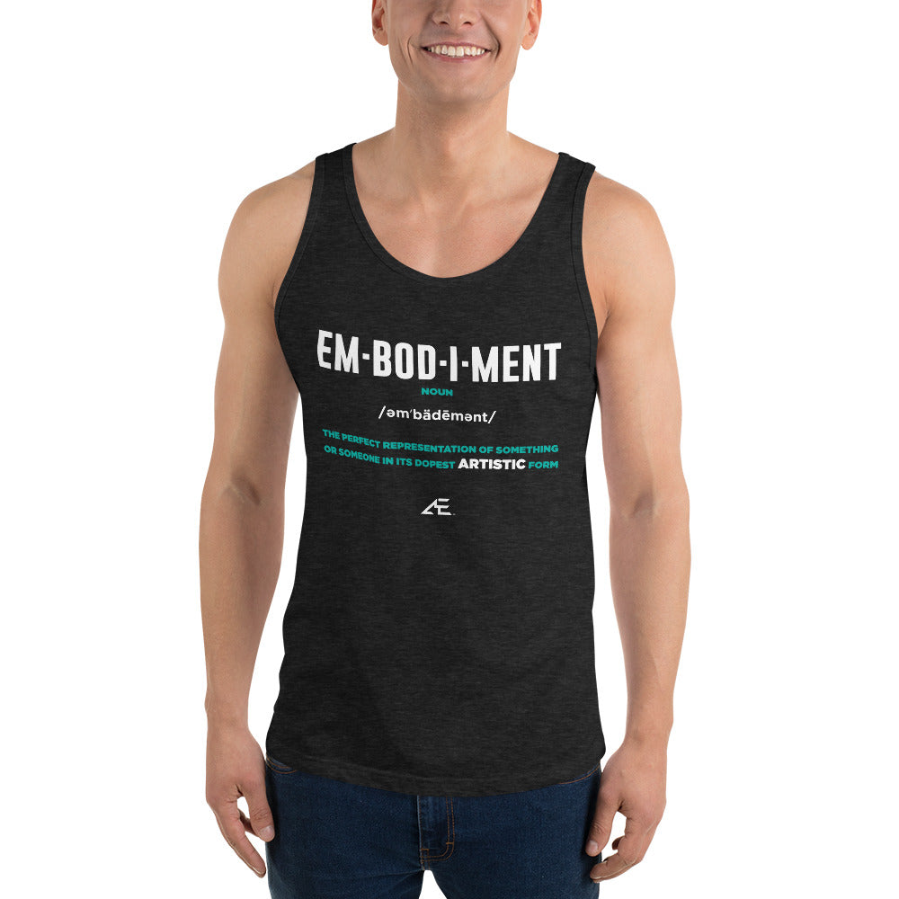 Embodiment Def Men's Black Tank Top