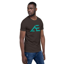 Load image into Gallery viewer, AE Men&#39;s Teal Short-Sleeve T-Shirt