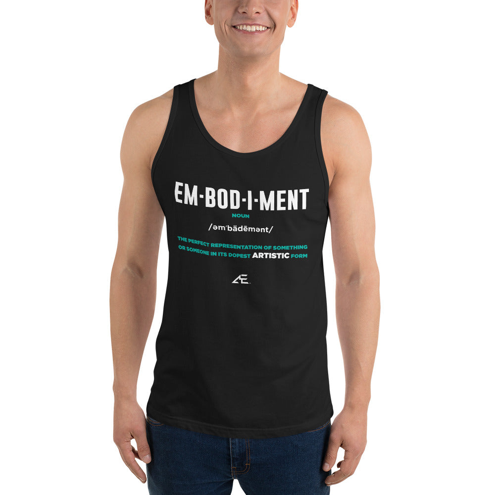 Embodiment Def Men's Black Tank Top