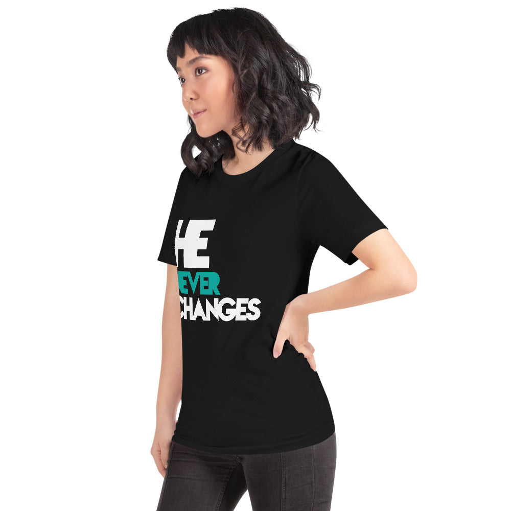 He Never Changes 2 Short-Sleeve  T-Shirt