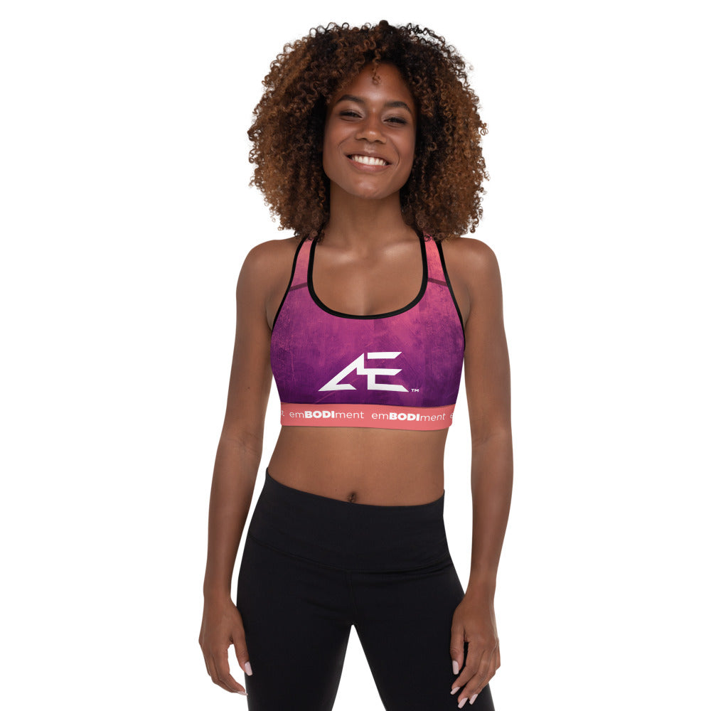 AE Peach Stone Padded Sports Bra
