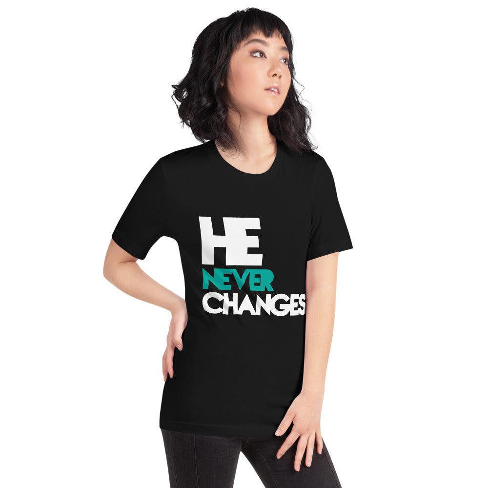 He Never Changes 2 Short-Sleeve  T-Shirt