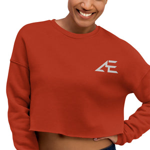 AE Embroider Crop Sweatshirt