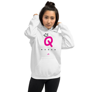 Queen White Hoodie