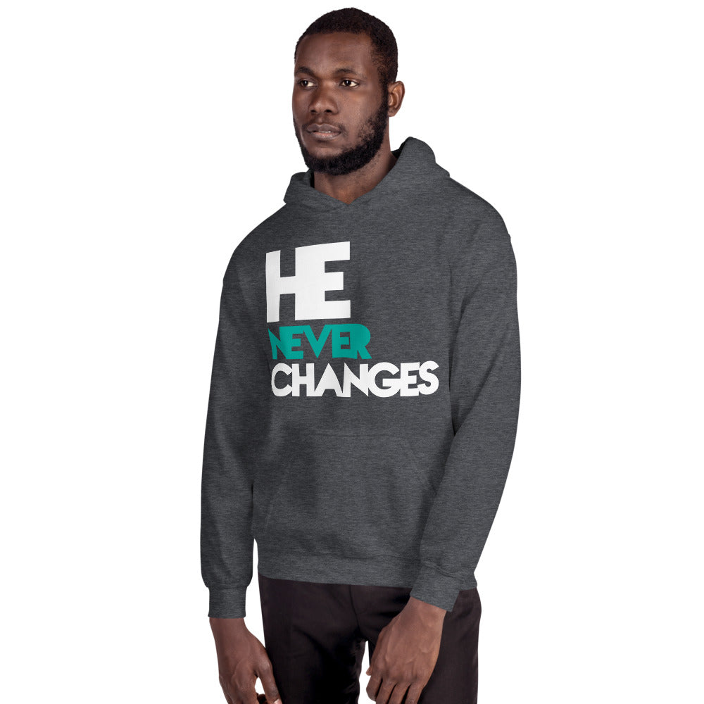 He Never Changes Hoodie