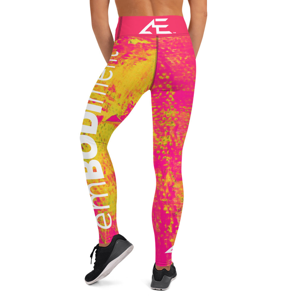 AE Hot Pink Yoga Leggings