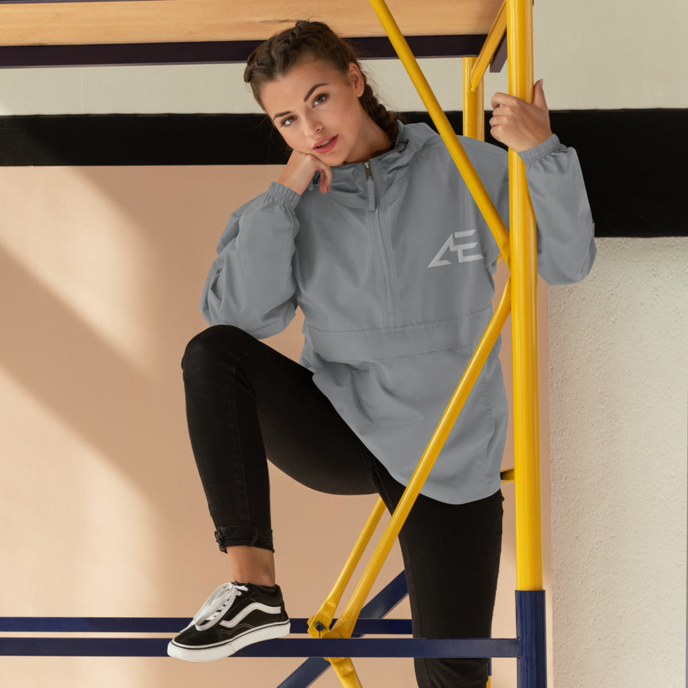 Women's AE Embroidered Champion Packable Jacket