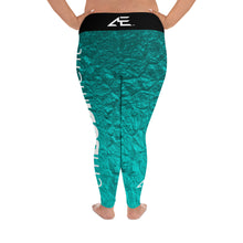 Load image into Gallery viewer, AE Teal Plus Size Leggings