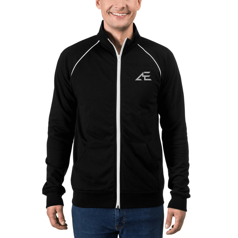 AE Embroider Piped Fleece Jacket